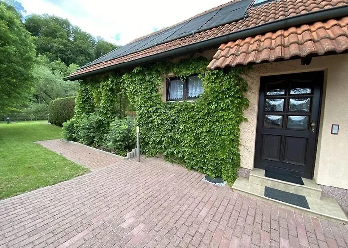 Aan De Oever De Werra Tatil Evi Amt Creuzburg